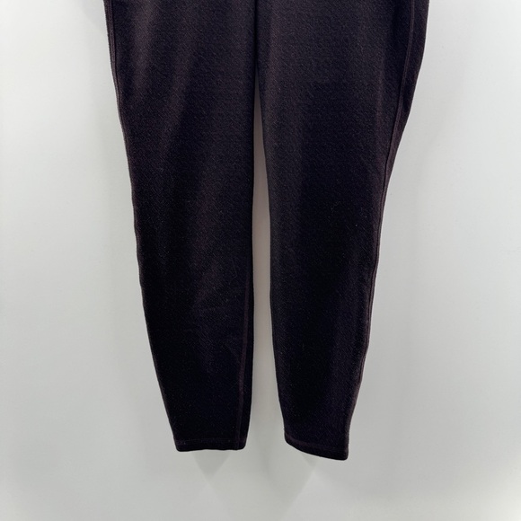 Old Navy Active Black & Heathered Purple Leggings – Size Medium - Picture 4 of 8